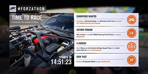 FH3 Forzathon News